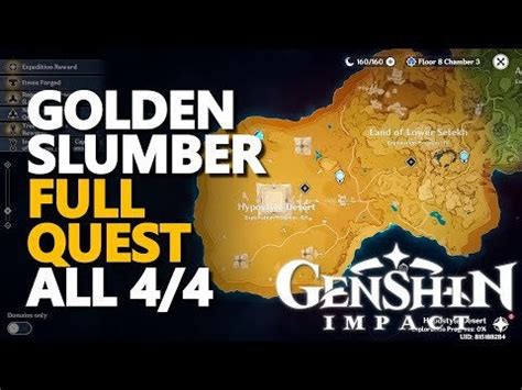 Golden Slumber Genshin Impact Full Quest : r/ZafrostVideoGameGuide