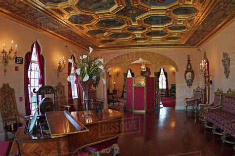 Interior of Ca d Zan Mansion home of John & Marble Ringling, Sarasota ...