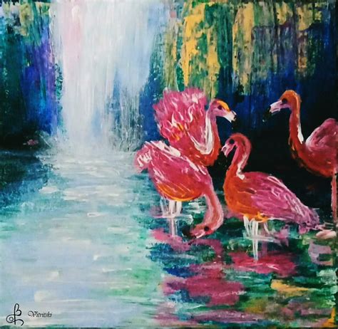 ArtStation - Flamingos