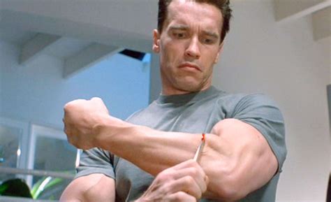 Arnold Schwarzenegger Terminator 2 Muscles