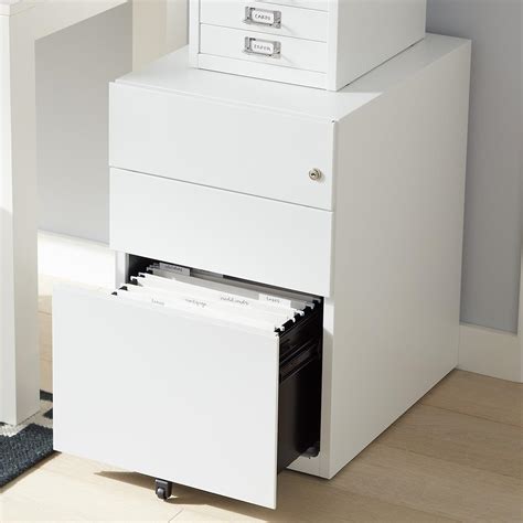 3-Drawer Premium Locking Filing Cabinet | The Container Store