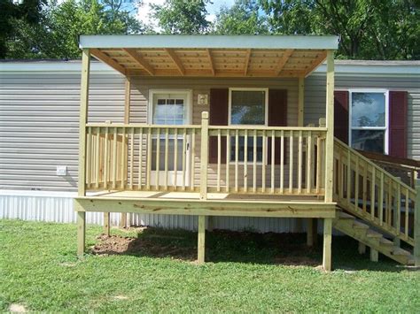 Pin by Jeff Simon on Deck | Building a deck, Mobile home porch ...