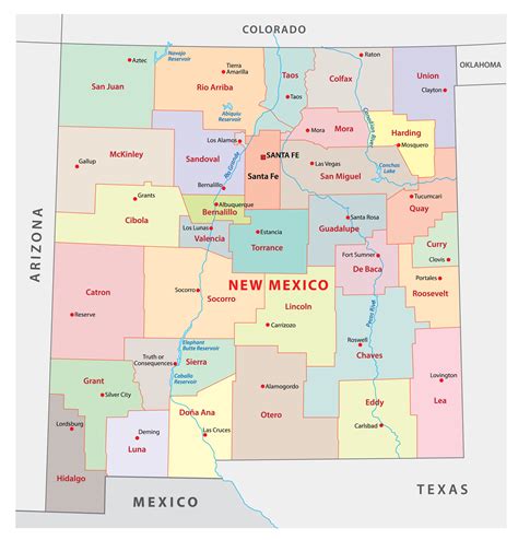 New Mexico Map Location - Get Latest Map Update