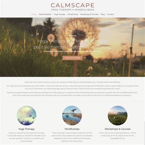 Meditation Website Templates