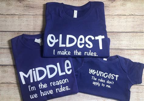 Sibling Shirts Sibling Gifts Gifts for Siblings Family - Etsy