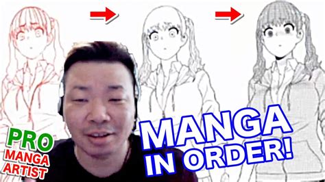 Real Mangaka’s Process｜Pro Manga Production Steps - YouTube