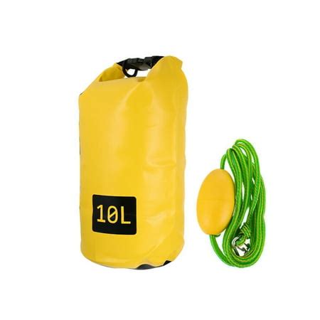 AOZBZ Sand Anchor Bag 10L Plastic Sand Anchor Bag Bright Yellow Color ...