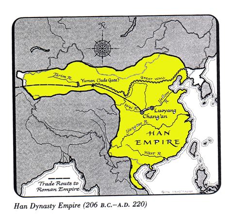 chinesedynastiesd / D HAN MAP