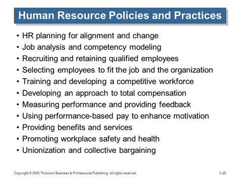 10 Essential HR Policies and Procedures