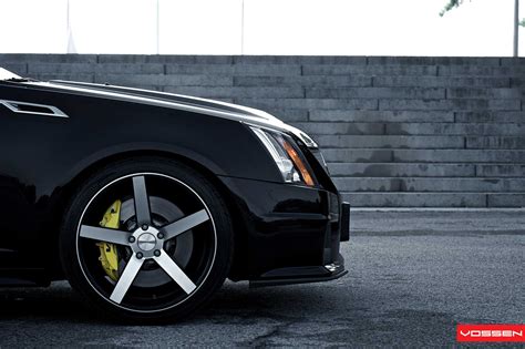 Unbelievable Contrast: Black Cadillac CTS with Chrome Details — CARiD ...