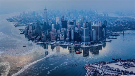 New York Aerial Wallpaper Hd