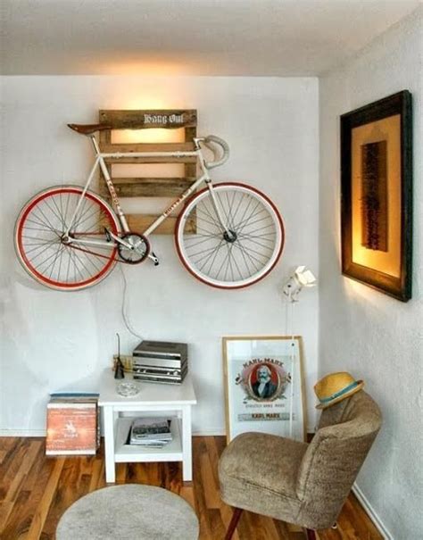 38 Wonderful Living Room Bike Rack