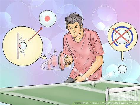 How to Serve a Ping Pong Ball With a Topspin: 9 Steps