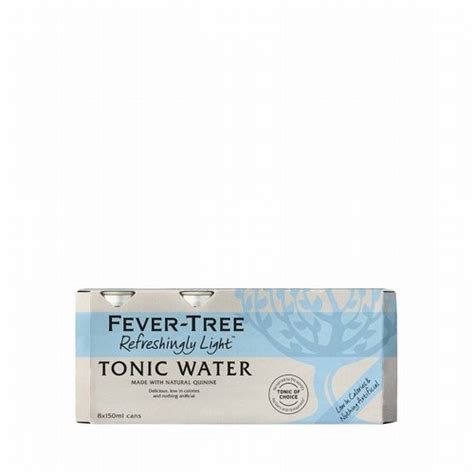 FEVER TREE LIGHT TONIC CANS