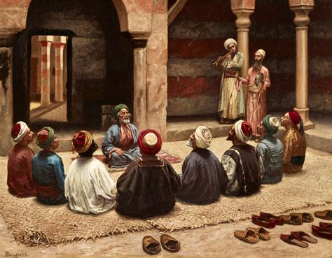 THE DHIKR - by Eugène Baugniès | Islamic art, Islamic paintings, Painting