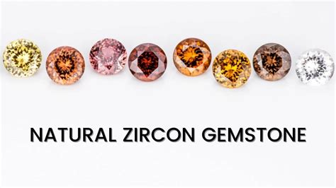 Natural Zircon Gemstone- Similar to diamond