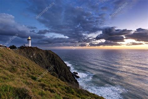 Byron Bay Lighthouse Sunrise Stock Photo by ©robynmac 41711039