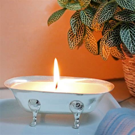 Bathtub Candle by Old Mill Road | Candles bathtub, Candles, Candle shapes