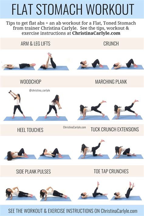 Flat Stomach Exercises