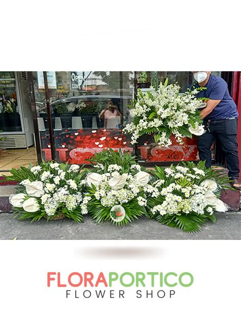 Funeral Flowers 52 I FLORAPORTICO I Same Day Flower Delivery