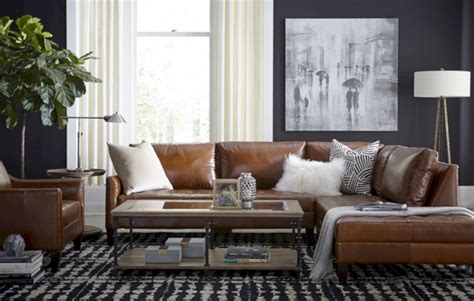 70 Modern Leather Living Room Furniture Ideas - ROUNDECOR | Leather ...