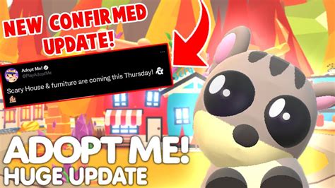 NEW *CONFIRMED* UPDATE COMING TOMORROW! ADOPT ME NEW HAUNTED HOUSE ...