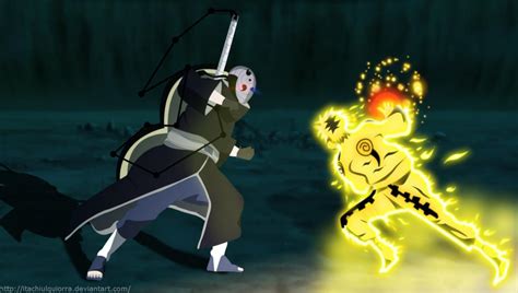 Naruto VS Madara "tobi" by itachiulquiorra on DeviantArt