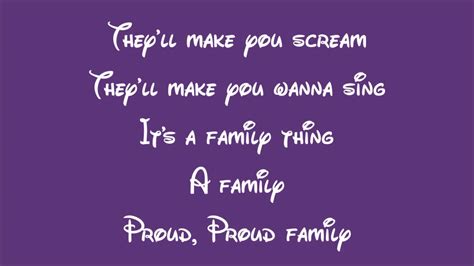 Disney's The Proud Family Theme Song Lyrics Chords - Chordify