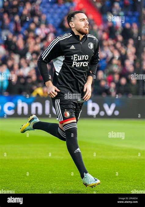 Rotterdam, Netherlands - 05/04/2023, Orkun Kokcu of Feyenoord during ...