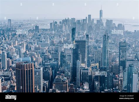 New York City skyline, cinematic Stock Photo - Alamy