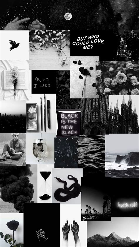 89 Black Aesthetic Pictures Collage | IwannaFile