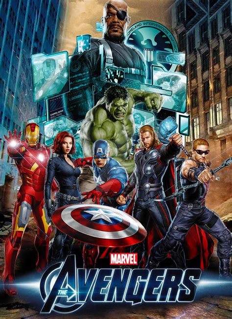 The Avengers Movie Poster Concept Art by Alex4everdn on DeviantArt