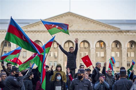 Euphoric Azerbaijanis celebrate 'victorious' Nagorno-Karabakh peace ...