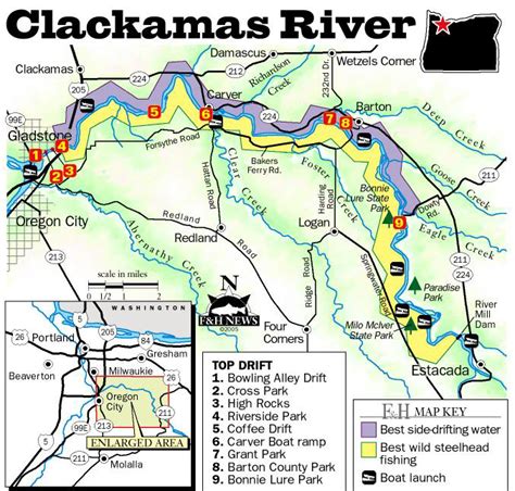 Clackamas River, Oregon