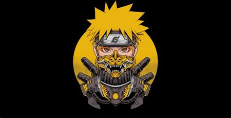 Wallpaper naruto uzumaki, minimal, the man behind the mask, anime ...