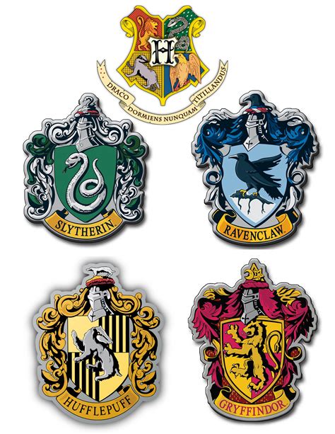 Hogwarts House Crests Vector at Vectorified.com | Collection of ...