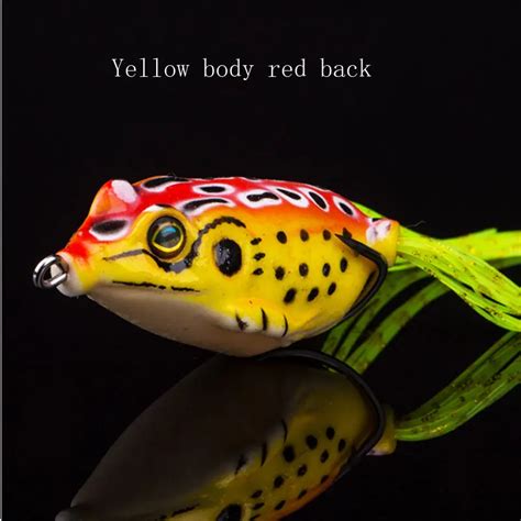 high quality 55mm 13g skirt fishing soft lure frog topwater frog ...