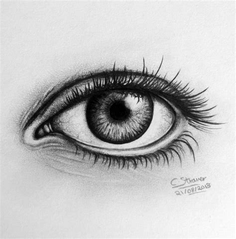 Realistic Eye Drawing by LethalChris on DeviantArt