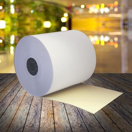 Credit Card Terminal Receipt Roll - 2-ply Carbonless Paper - 3 in x 100 ...