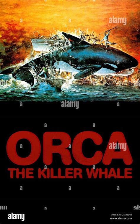 Film poster orca killer whale hi-res stock photography and images - Alamy