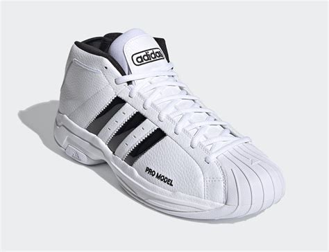 adidas Pro Model 2G Cloud White Core Black FW4344 Release Date - SBD