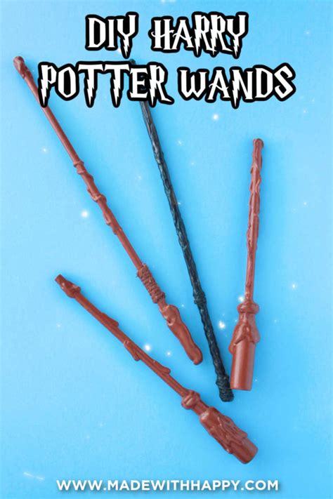 How to Easily Make DIY Harry Potter Wands | Simply Bessy | Easy Crafts