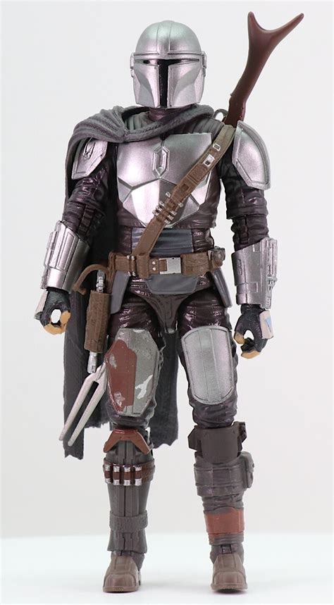 The Mandalorian Beskar Armor 6" Star Wars The Black Series Figure Video ...