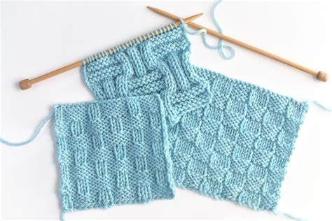 How to Knit the Basketweave Stitch