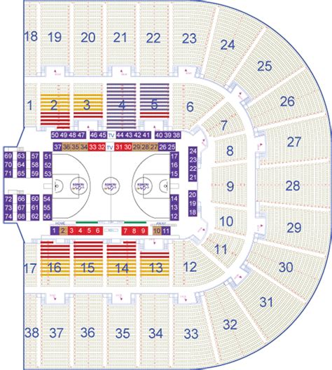 Sydney Entertainment Centre Seating Map | Austadiums