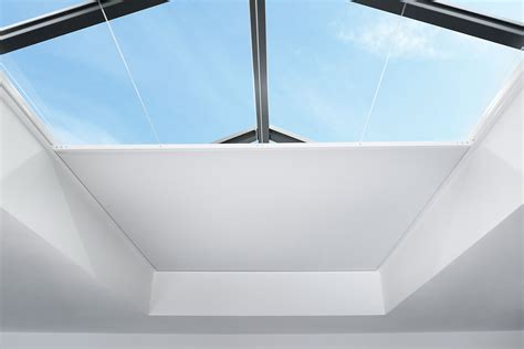 Electric Lantern Rooflight Blinds - Flat Roof Skylight Blinds Electric