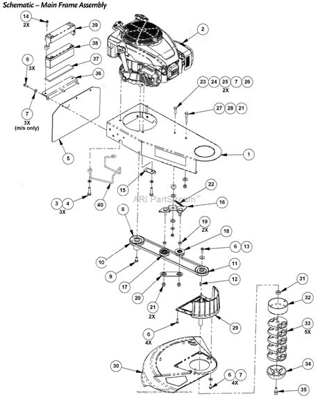 Dr Trimmer Mower Parts Diagram