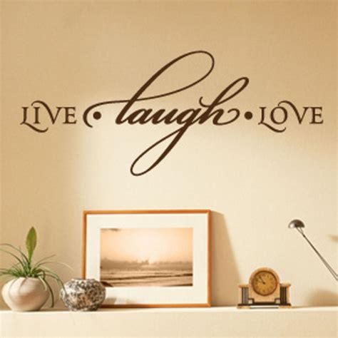 Live Laugh Love Wall Decal | DecalMyWall.com