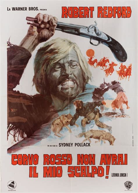 Jeremiah Johnson Original 1972 Italian Due Fogli Movie Poster ...