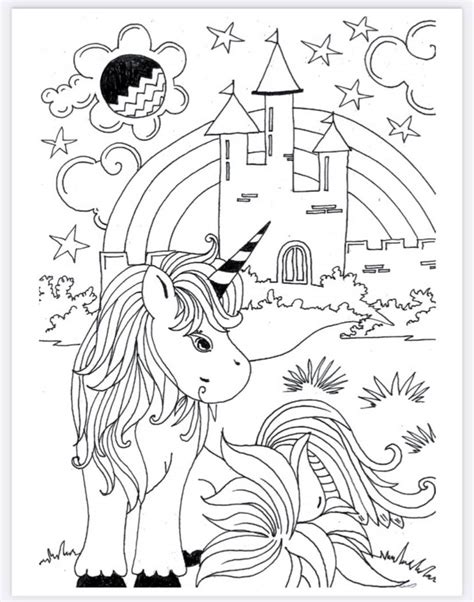 25 Printable Unicorn Coloring Pages for Kids Instant Download - Etsy